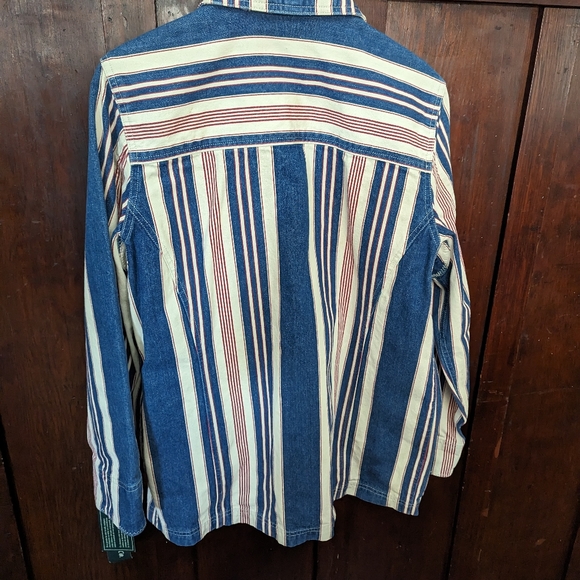 Ralph Lauren Vintage 1990s Denim Jacket size M NWT - Picture 7 of 12